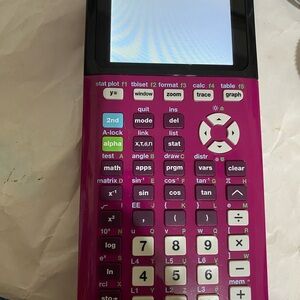 Texas Instruments Pink Graphing Calculator